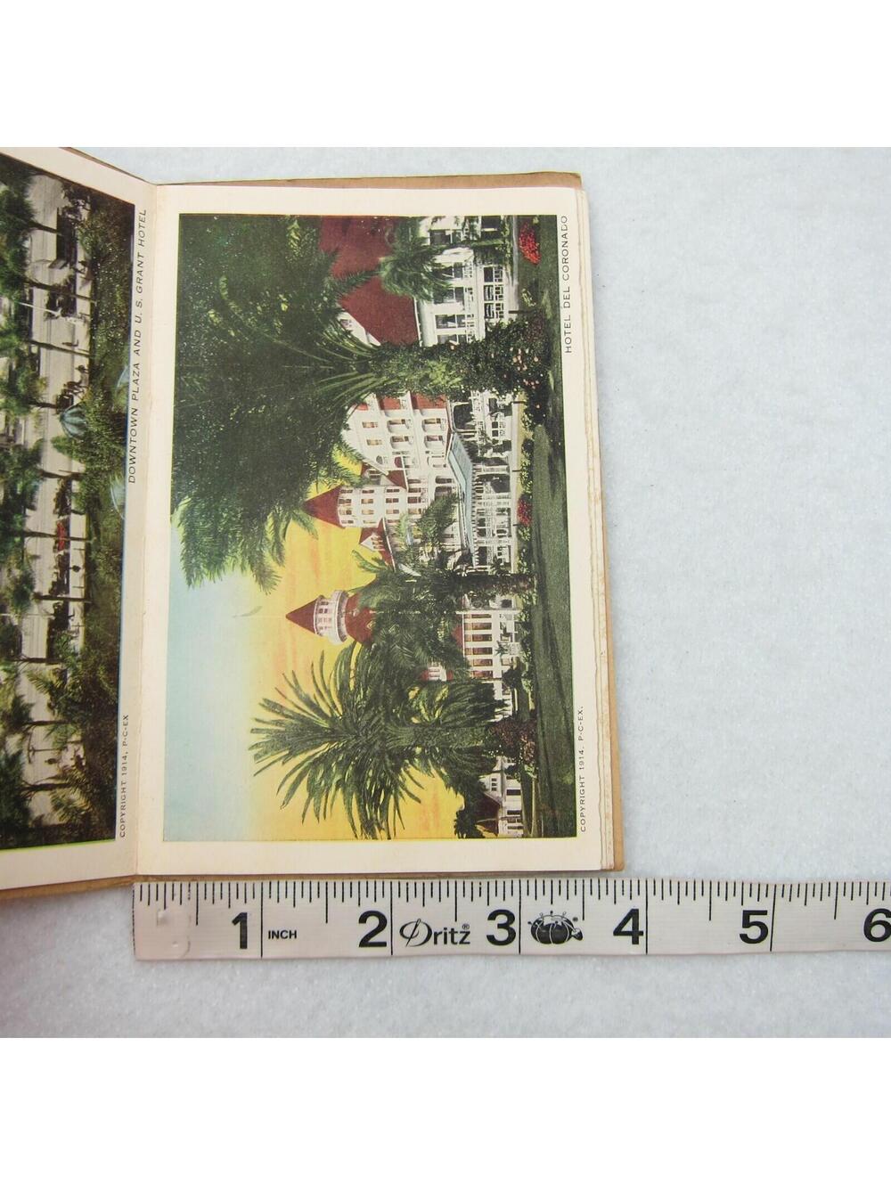 Antique 1915 San Diego Panama California Exposition 25 Postcards Folder RARE - Picture 12 of 12